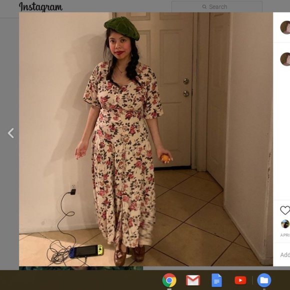 Vintage Prairie Dress - Picture 2 of 3